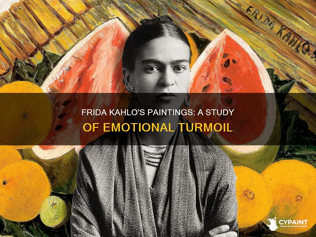 what emotion is characterized in frida kahlo