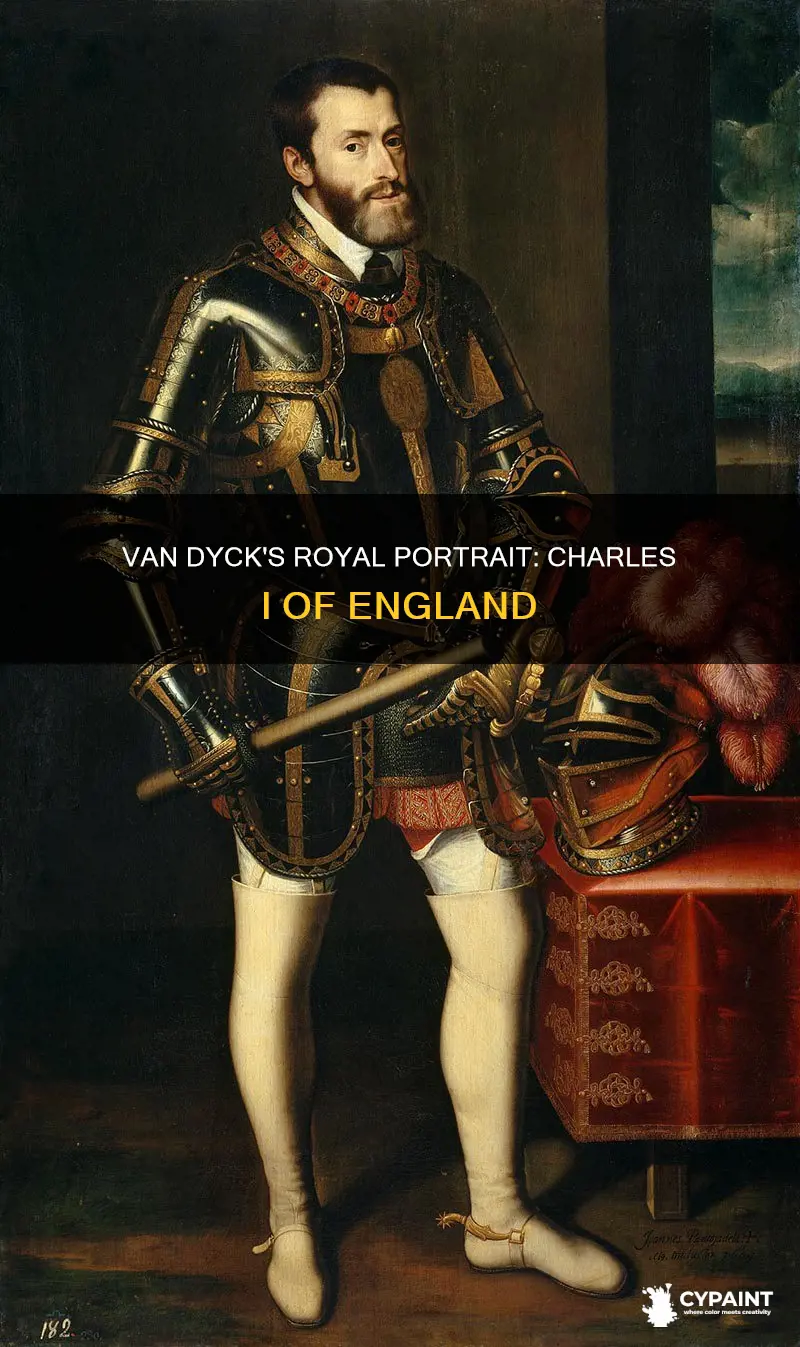 what english king was painted by anthony van dyck