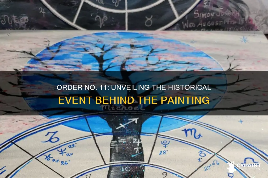 what event did the painting order 11 portray
