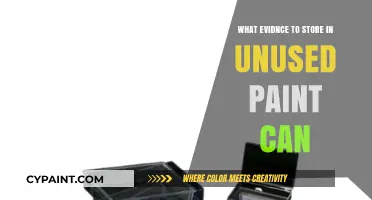 Safely Storing Evidence in Unused Paint Cans: A Practical Guide