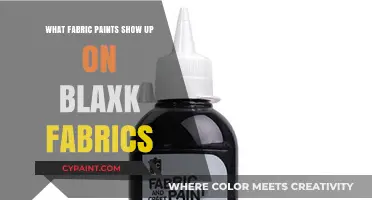 Best Fabric Paints for Vibrant Designs on Black Fabrics