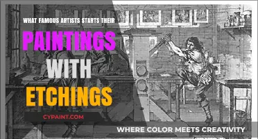 Etchings to Masterpieces: Artists Who Begin with Detailed Sketches
