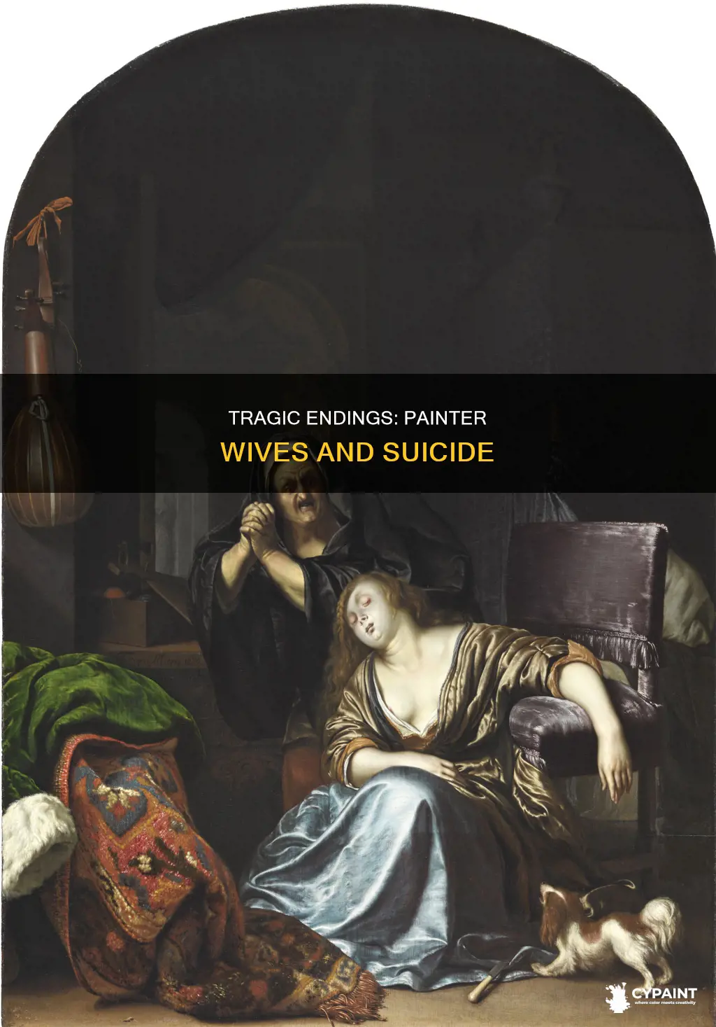 what famous painter had a wife who killed herself