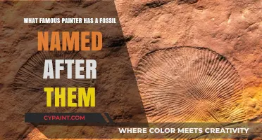 Famous Painter's Ancient Brushstroke: A Fossil Tribute