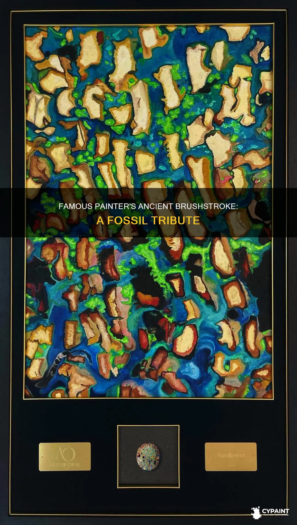 what famous painter has a fossil named after them