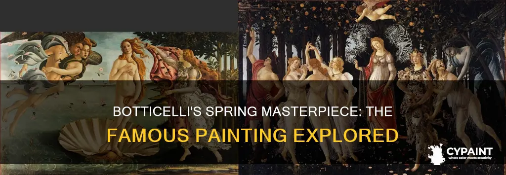what famous painting of sandro botticelli celebrates the spring