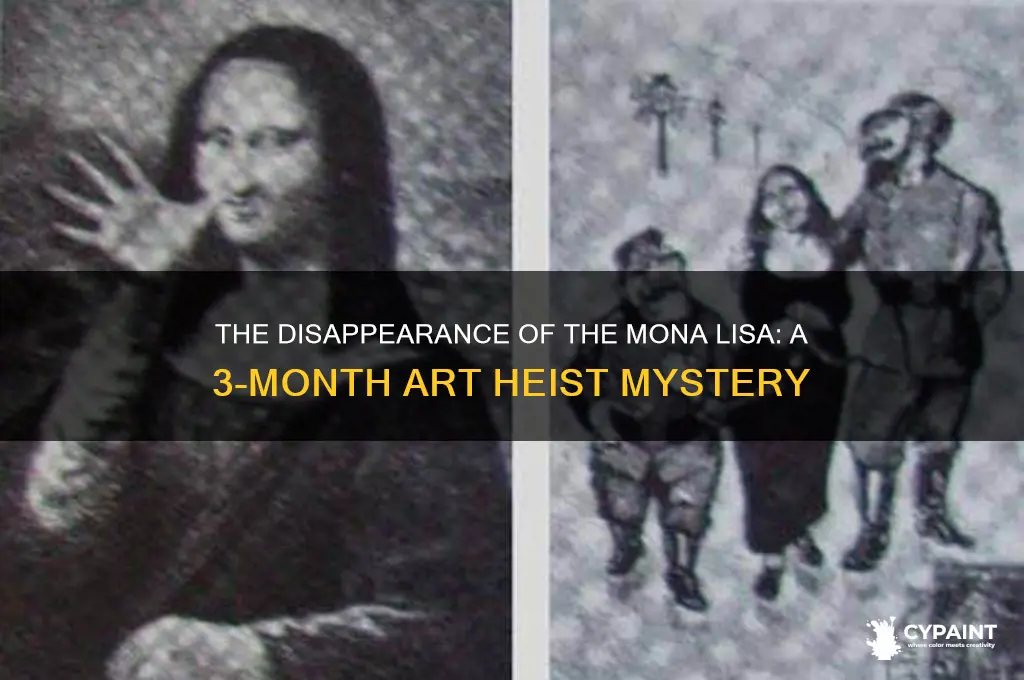 what famous painting was stolen for 3 months