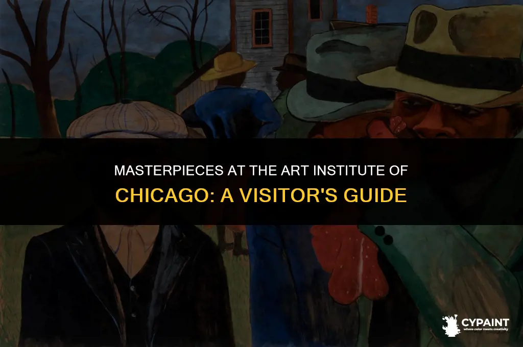 what famous paintings are at the art institute of chicago