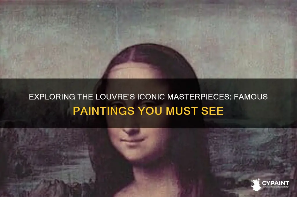 what famous paintings are in the louvre museum