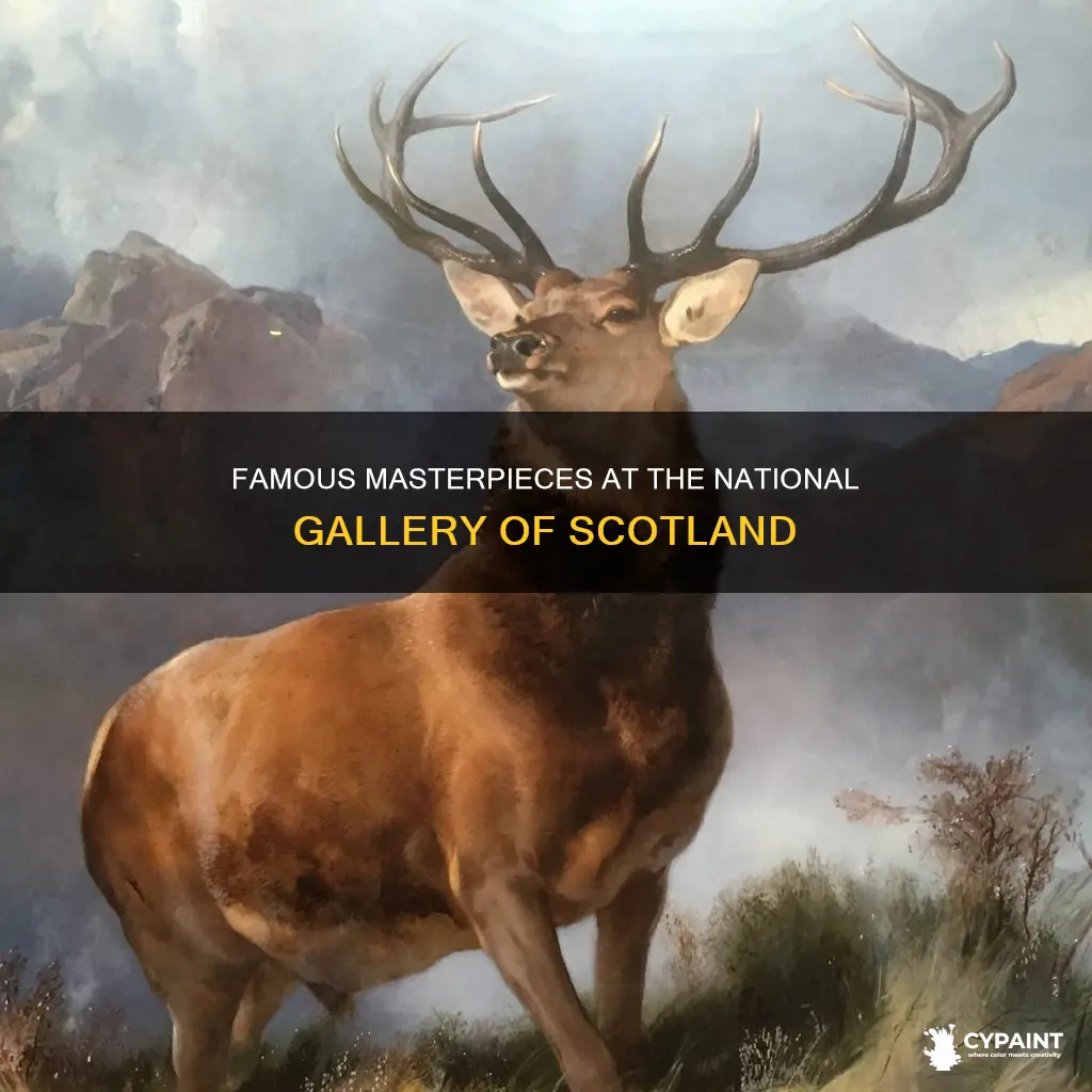 what famous paintings are in the national gallery edinburgh