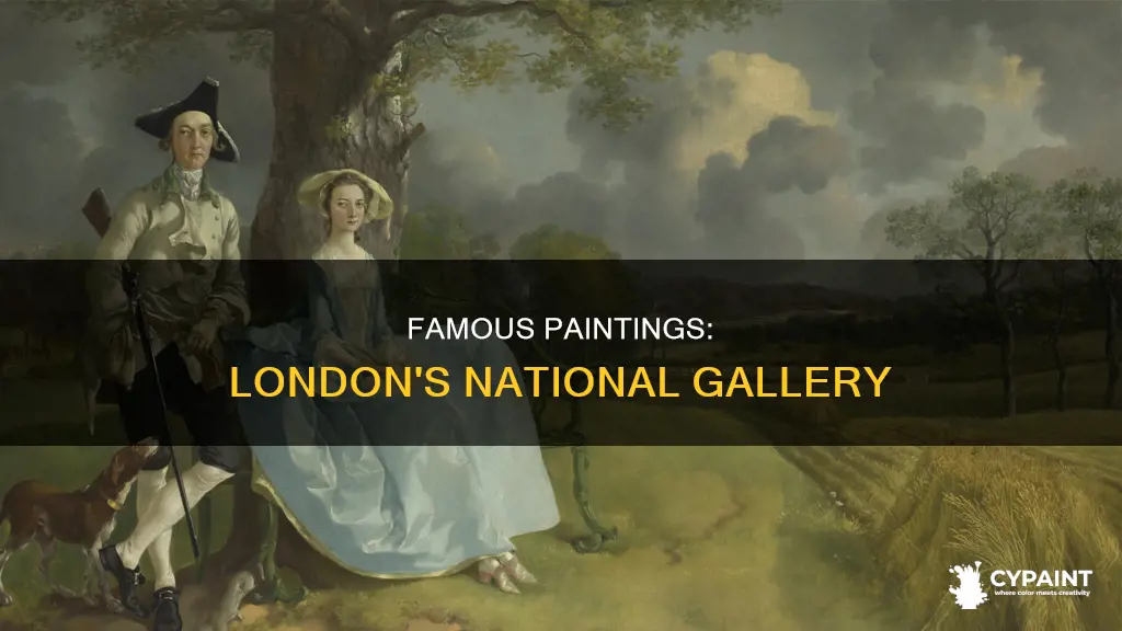 what famous paintings are in the national gallery london