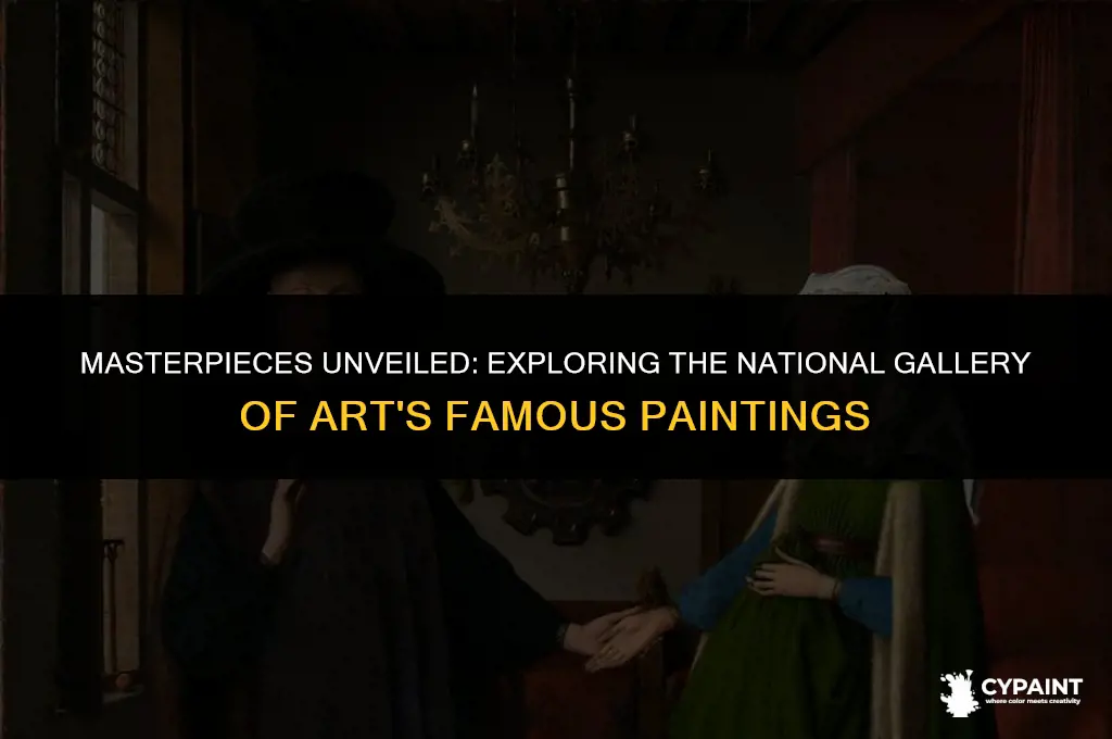what famous paintings are in the national gallery of art