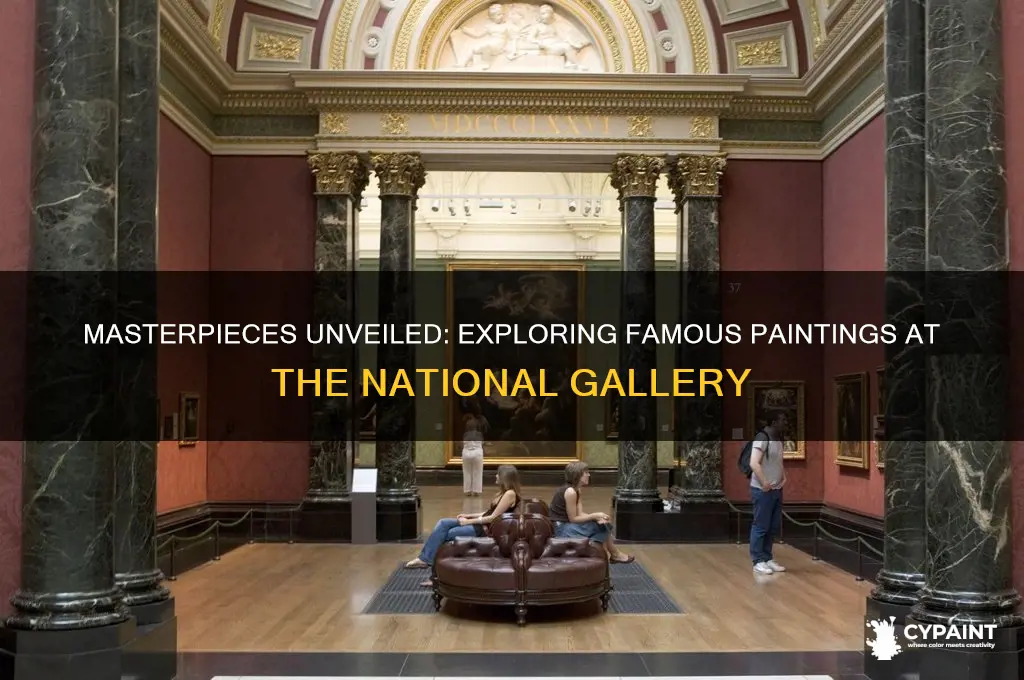 what famous paintings are in the national gallery