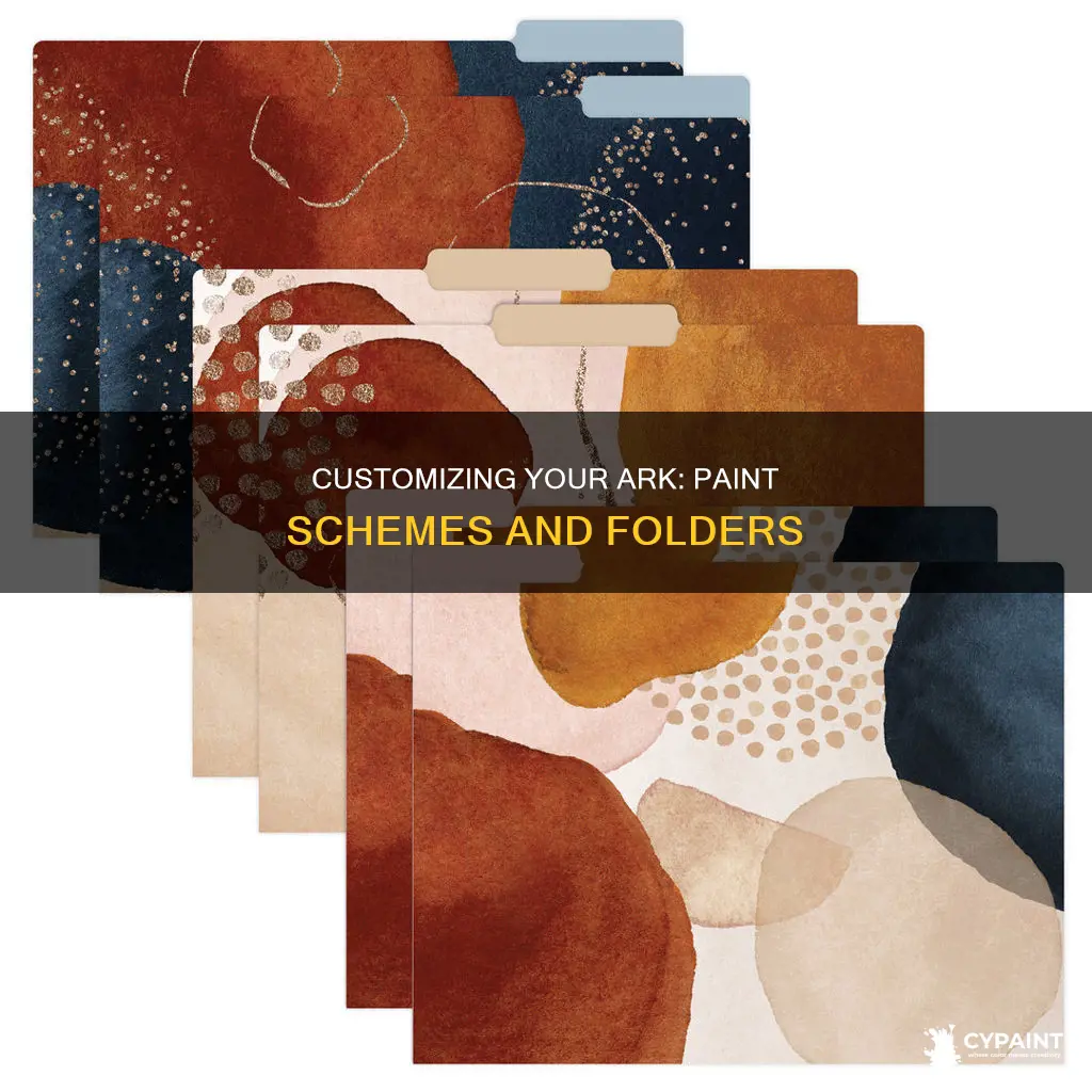 what folder to put paint schemes in for aark