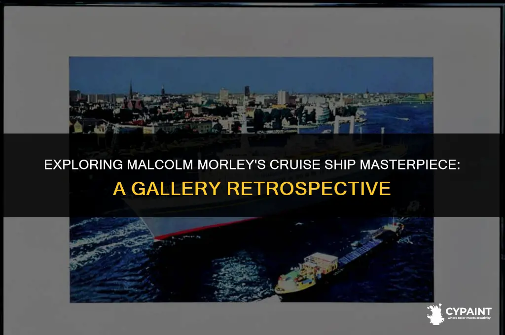 what gallery showed malcolm morley