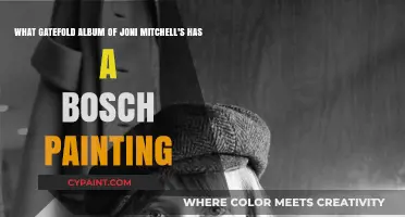 Joni Mitchell's Artistic Fusion: The Gatefold Album Featuring Bosch's Mastery