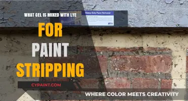 Gel and Lye: A Powerful Paint Stripping Combo