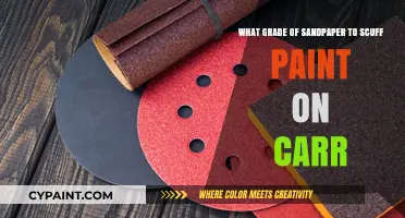 Sandpaper Grade for Scuffing Paint on Car