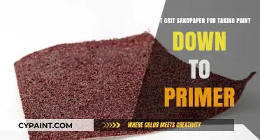 Sandpaper Grit for Removing Paint: Primer Prep