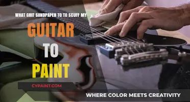Choosing the Right Grit Sandpaper for Scuffing Your Guitar Before Painting