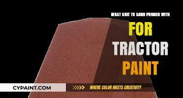 Sandpaper Grit for a Smooth Tractor Paint Primer
