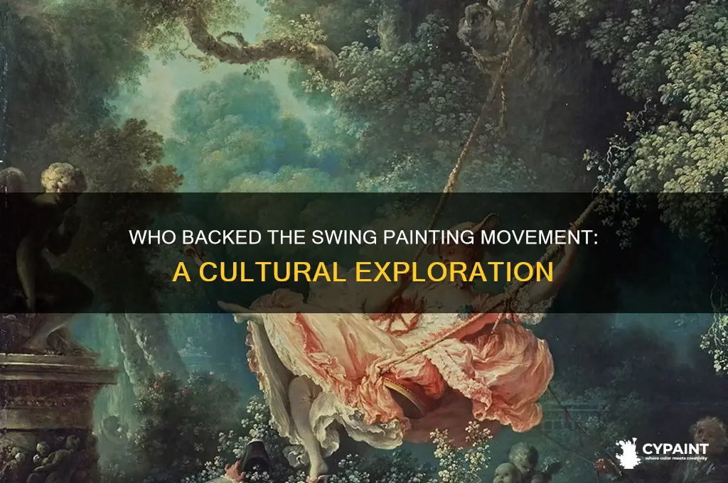 what group of people supported the swing painting