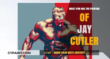 Discover the Gym Featuring Jay Cutler's Iconic Painting Inside