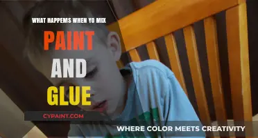 Mixing Paint and Glue: Creative Effects, Techniques, and Surprising Results