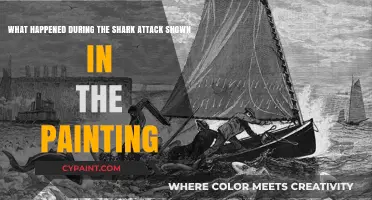 Unraveling the Drama: A Shark Attack Captured in Art