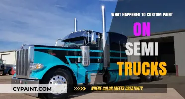 The Decline of Custom Paint Jobs on Semi Trucks Explained