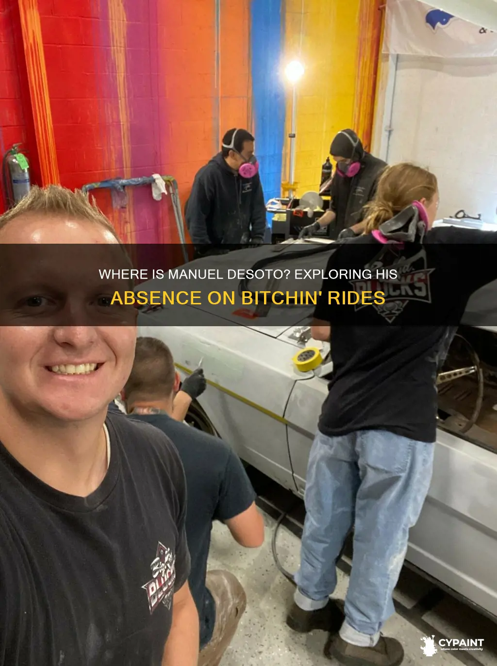 what happened to manuel the painter on bitchin rides