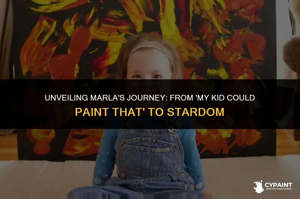 what happened to marla from my kid could paint that