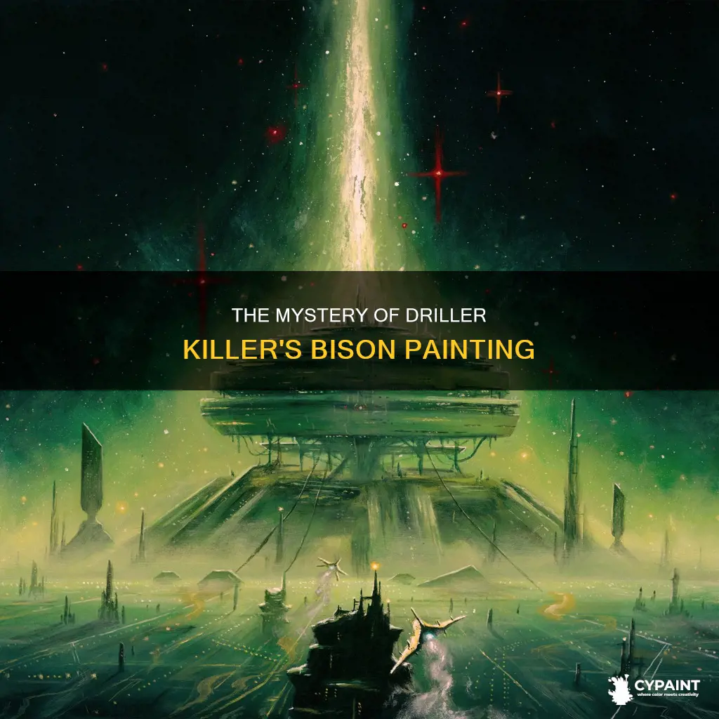 what happened to the bison painting from driller killer