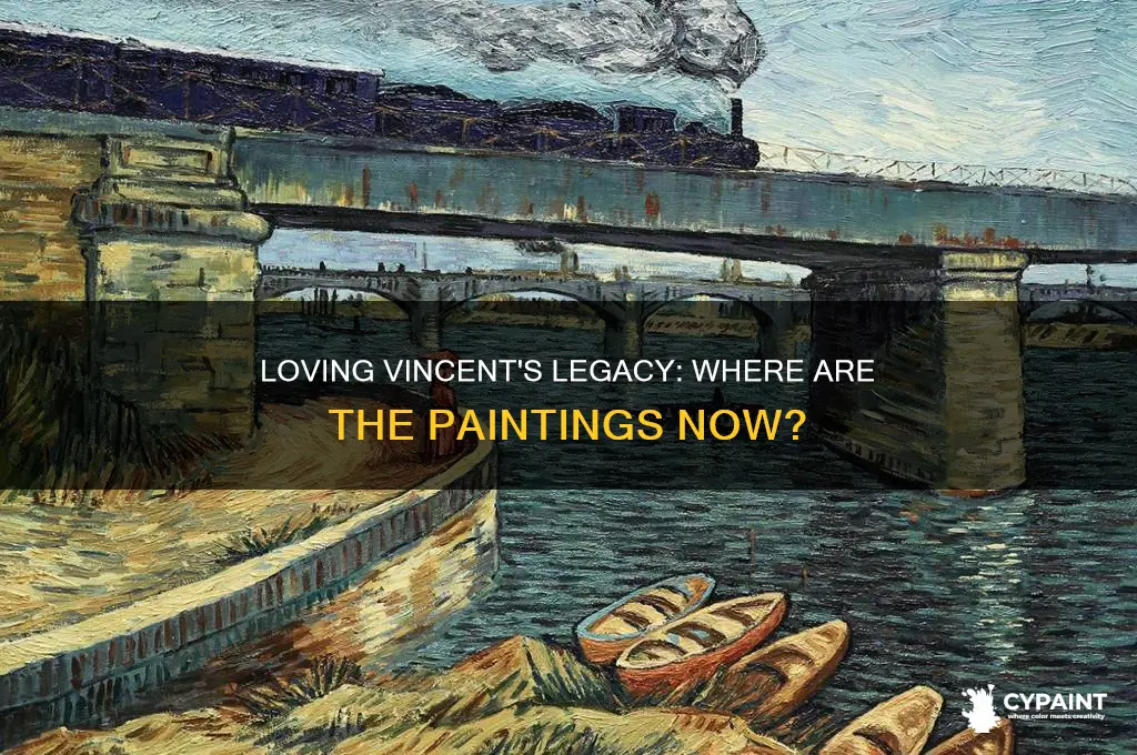 what happened to the paintings from loving vincent