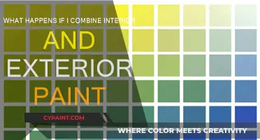 Combining Interior and Exterior Paint: What's the Outcome?