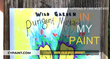 Mustard Magic: Mixing Condiments with Paint