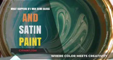 Blending Finishes: What Happens When You Mix Semi-Gloss and Satin Paint?