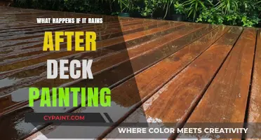 Rain After Deck Painting: Effects, Risks, and Recovery Tips