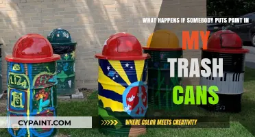 Trash Can Troubles: The Consequences of Paint Disposal Gone Wrong