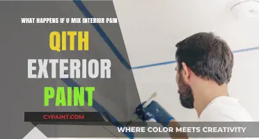 Blending Interior and Exterior Paints: A Guide to Mixing and Matching