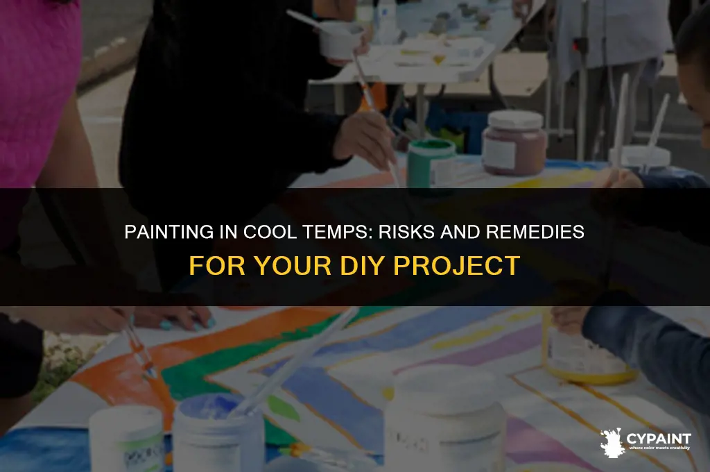 what happens if you apply paint when its too cool