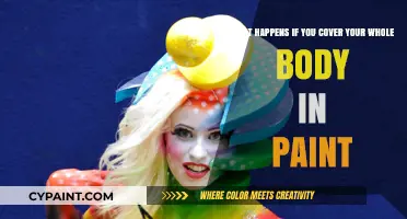 The Colorful Consequences: What Happens When You Cover Yourself in Paint?