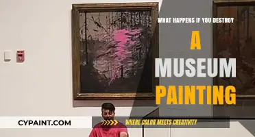 Consequences of Vandalizing Art: Destroying Museum Paintings Explained