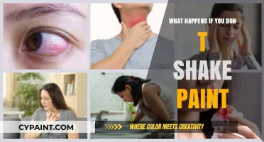 Skipping the Shake: Consequences of Using Unmixed Paint Explained