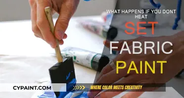 Fabric Paint: Heat Setting is a Must for Longevity