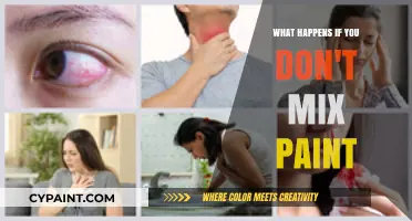 Skipping Paint Mixing: Consequences for Color, Consistency, and Coverage