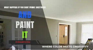 The Consequences of Skipping Sheetrock Priming Before Painting