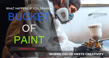 The Dangerous Effects of Drinking Paint