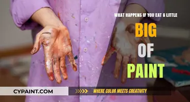 The Surprising Effects of Ingesting Small Amounts of Paint