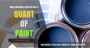 The Surprising Effects of Consuming Half a Quart of Paint